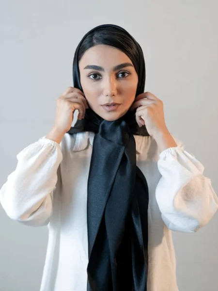 روسری ژان ژان مشکی