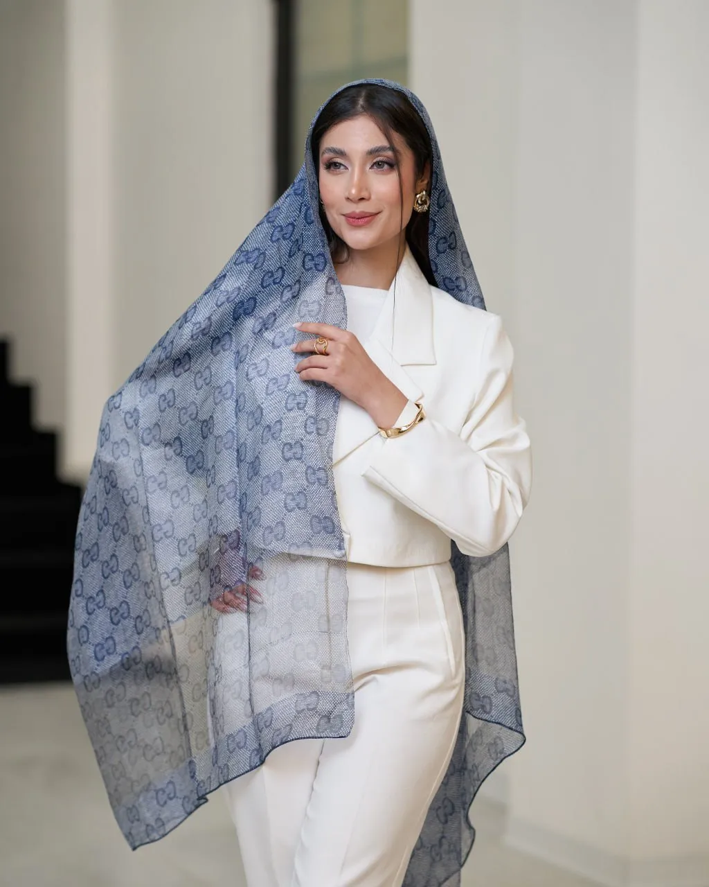 شال ابریشم تور گوچی