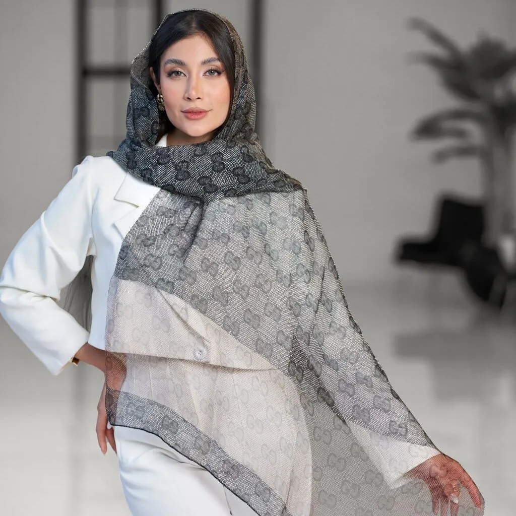 شال ابریشم تور گوچی