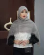 روسری سنگشور ساده