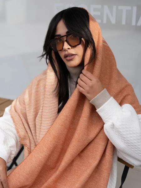 شال راه راه ریز