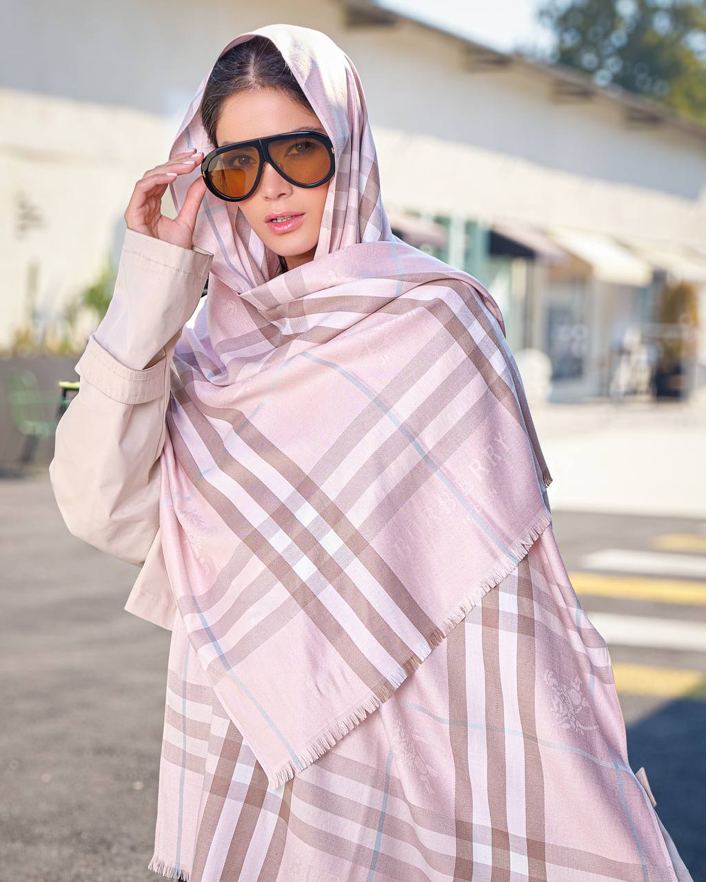شال موهر Burberry