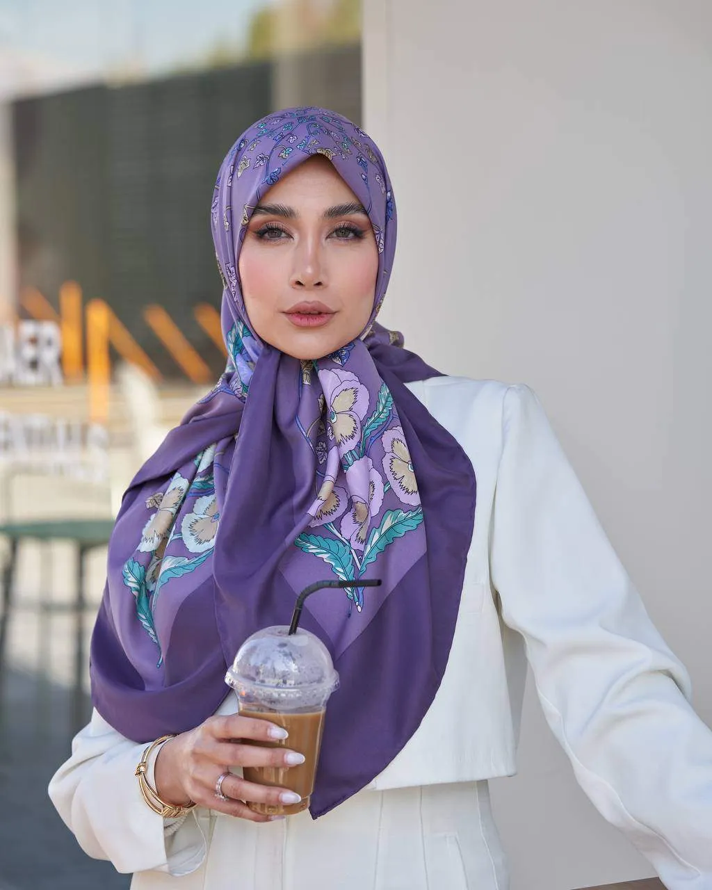 روسری ابریشم طرح گوچی