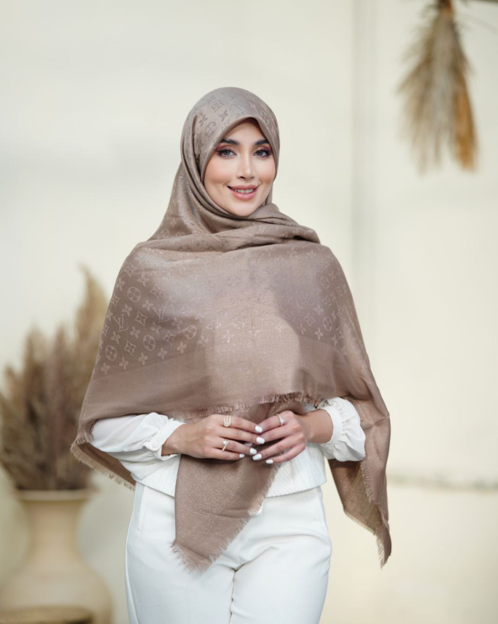 روسری لمه کشمیر ال وی