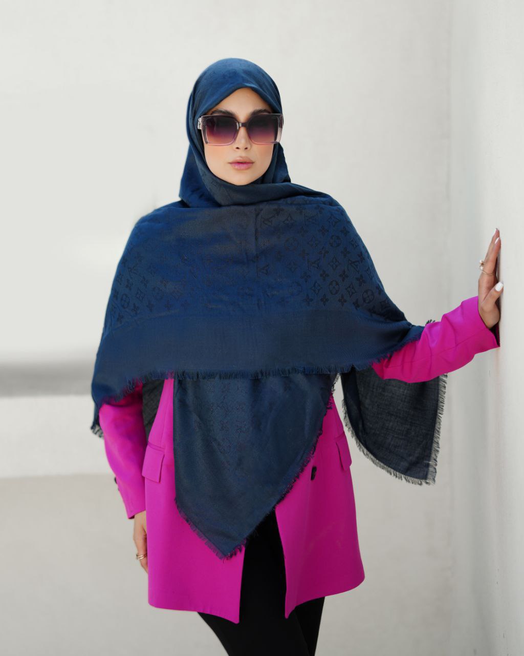 روسری لمه کشمیر ال وی