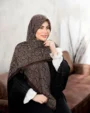 روسری سیا اسکارف گوچی