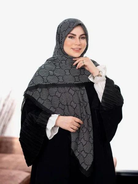 روسری سیا اسکارف گوچی