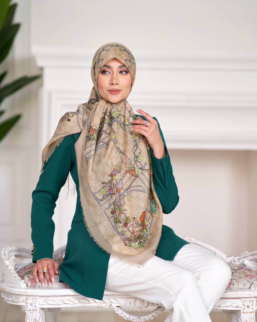روسری نخی GUCCI