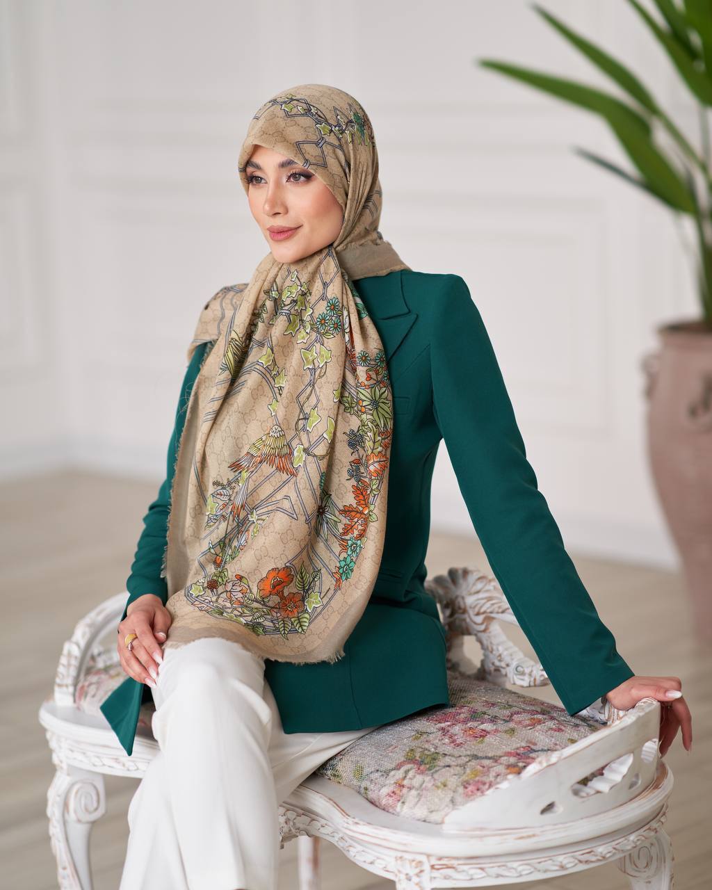 روسری نخی GUCCI