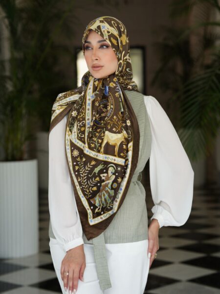 روسری ابریشم هرمس