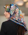 روسری ابریشم توییل LV
