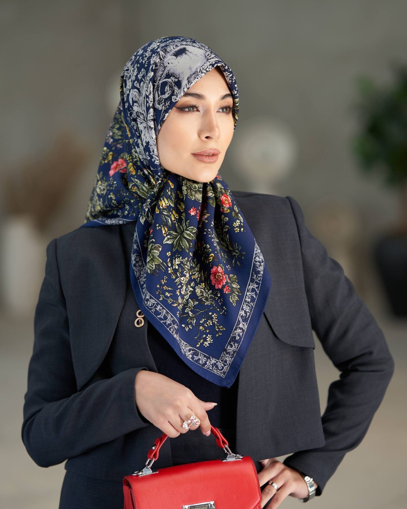 روسری ابریشم توییل باغ