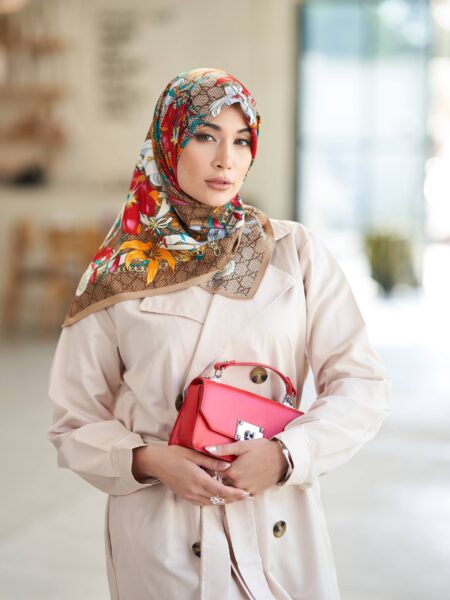 روسری ابریشم توییل گوچی