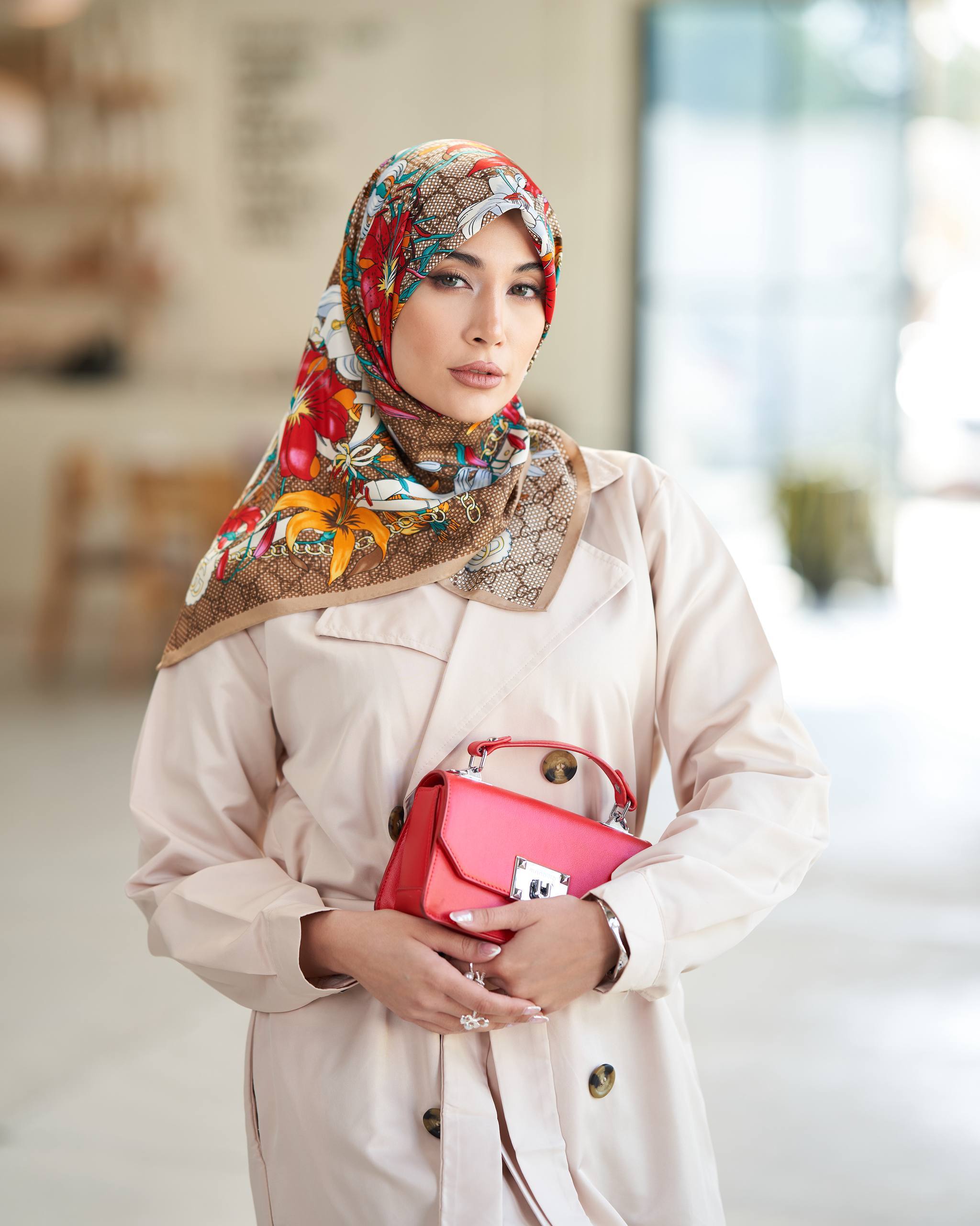 روسری ابریشم توییل گوچی