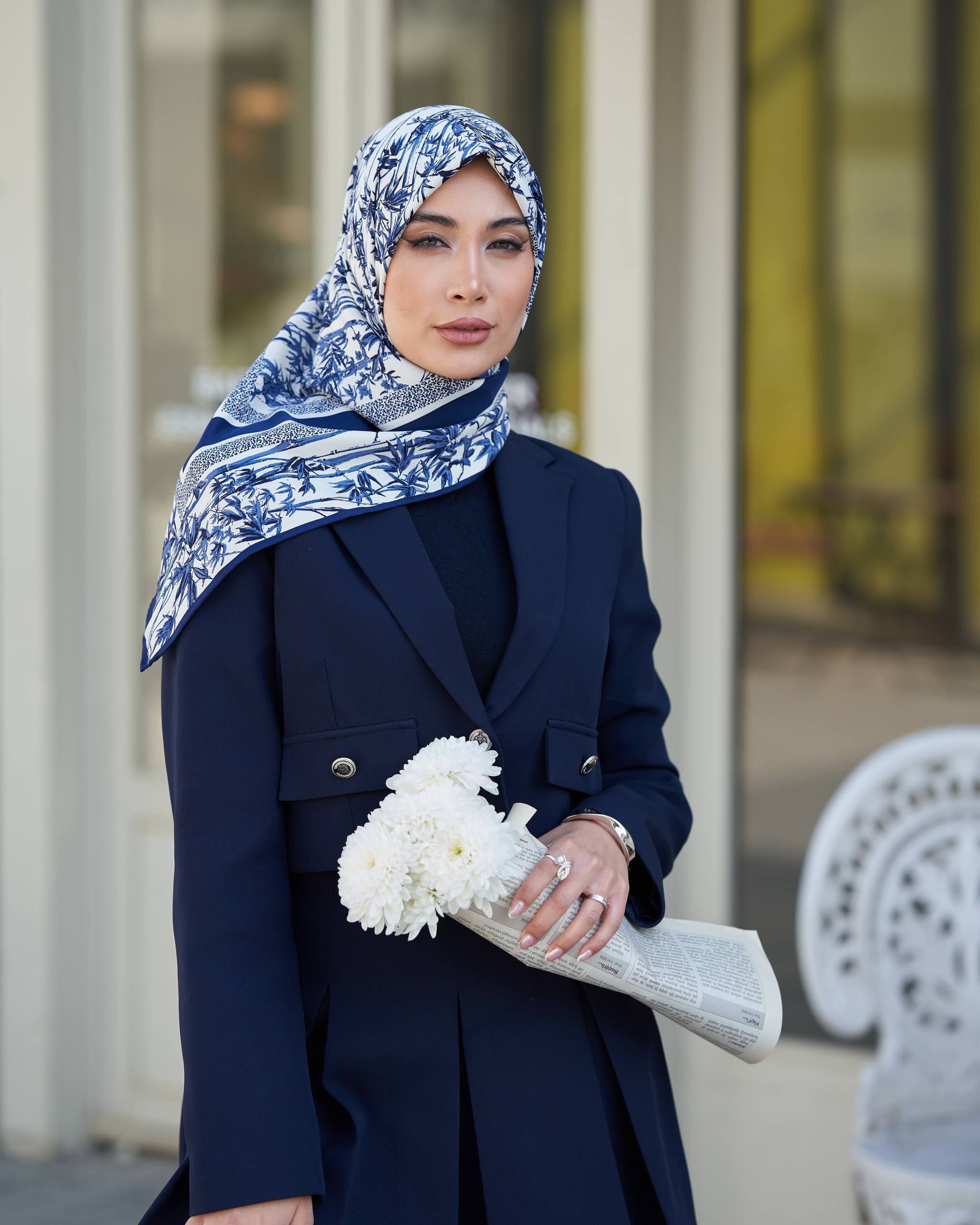 روسری ابریشم توییل کریستین دیور جنگل