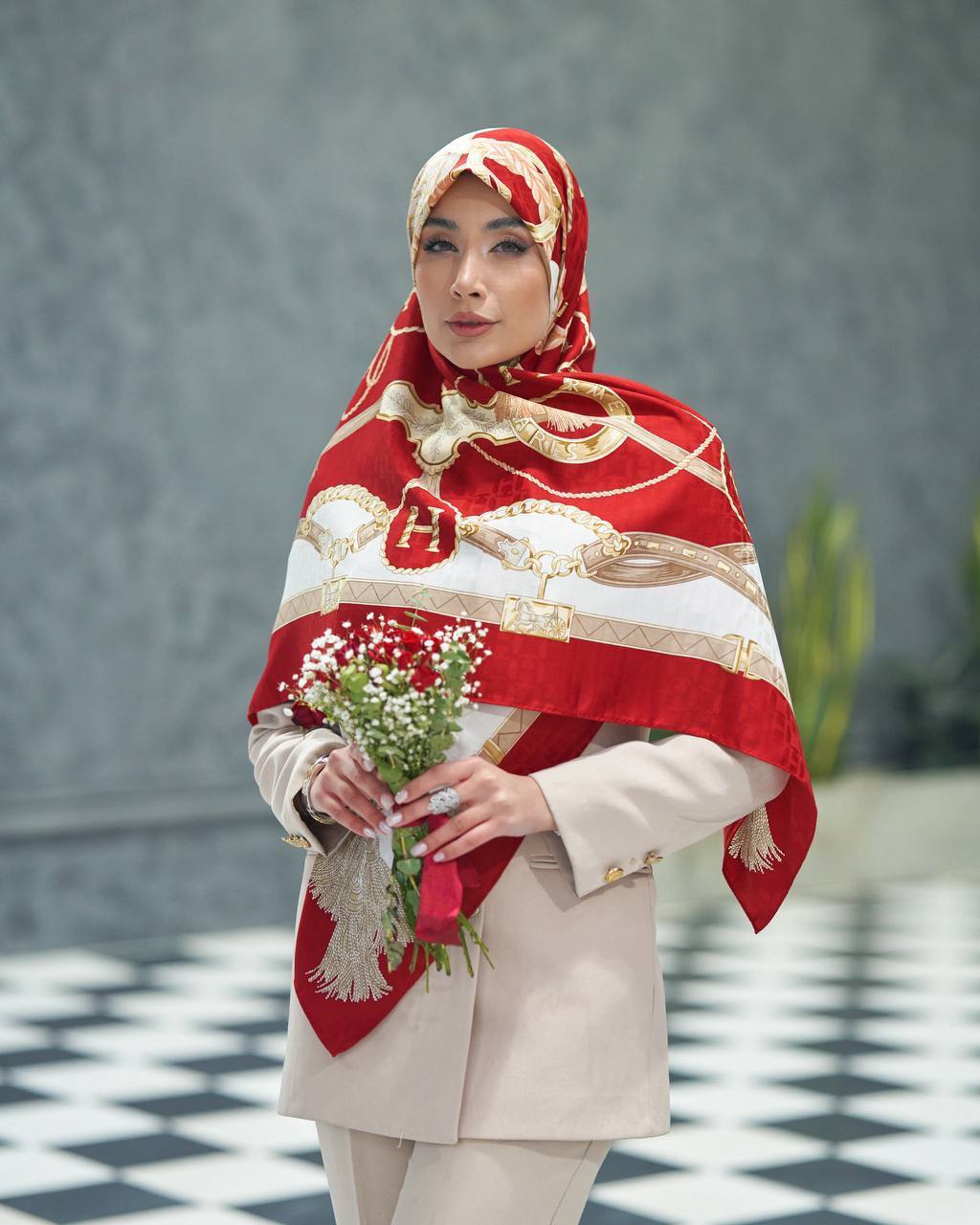 ابریشم ژاکارد هرمس