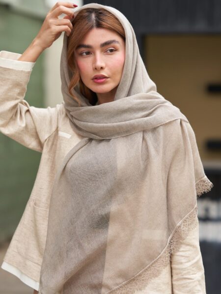 روسری نخی دور گیپور