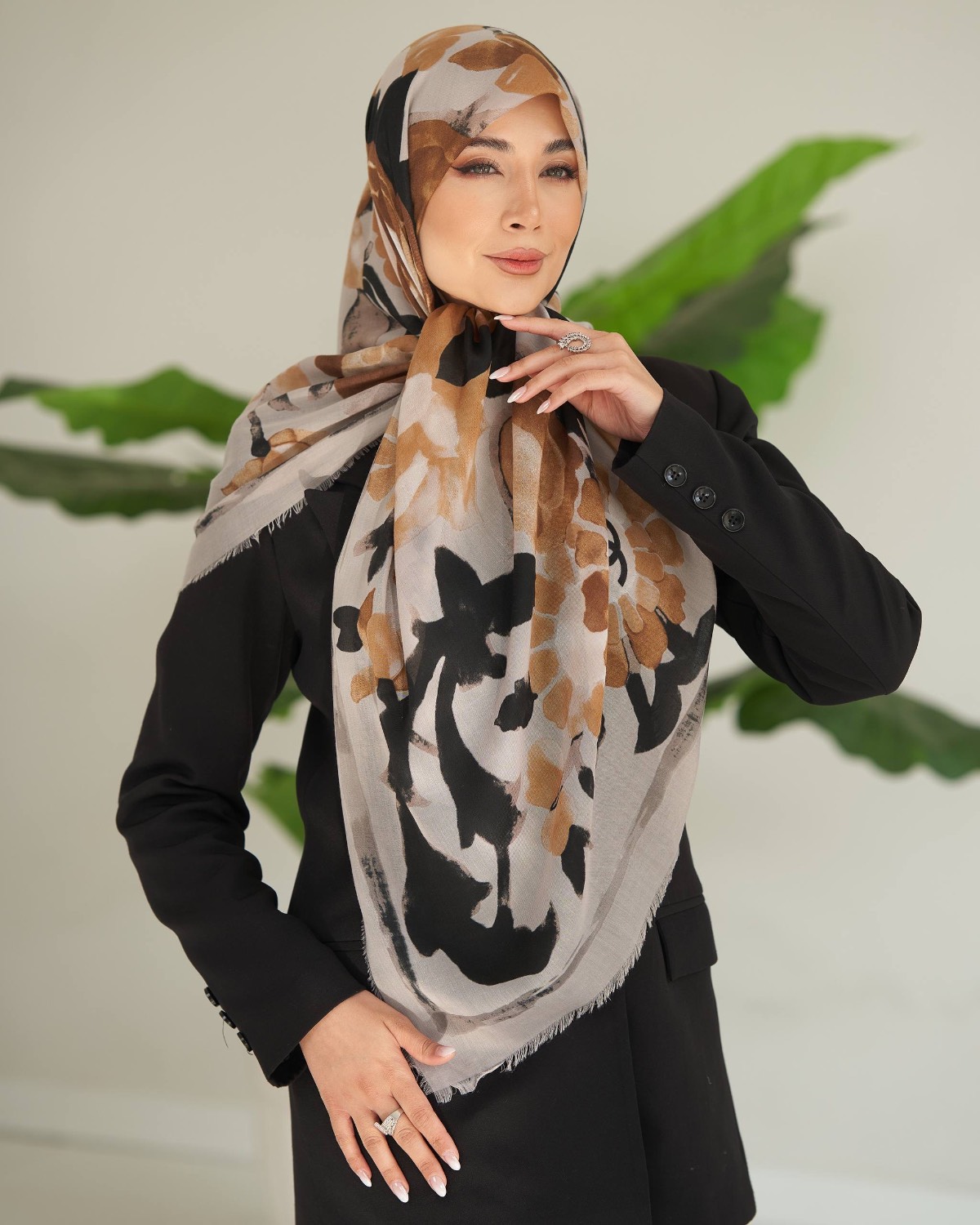 IMG_6074 روسری نخی طرح ابر