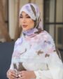 روسری نخی طرح ابر