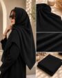 روسری نخ ووگ مشکی