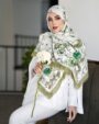 روسری نخی بنفشه
