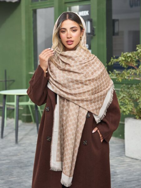 شال کشمیر دو رو گوچی