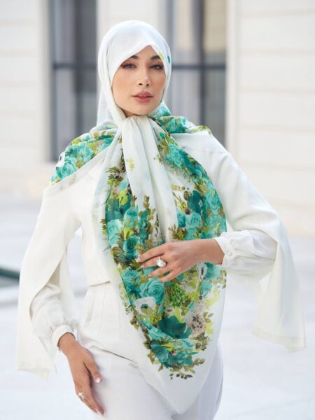 روسری نخی گل کنزو